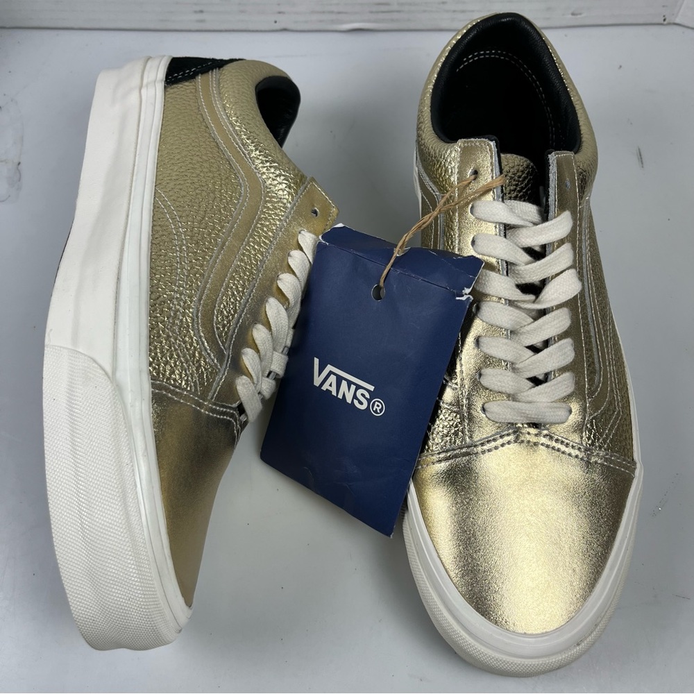 Vans Premium Old Skool 36 LX Precious Medals Gold Mens Size 10 NEW